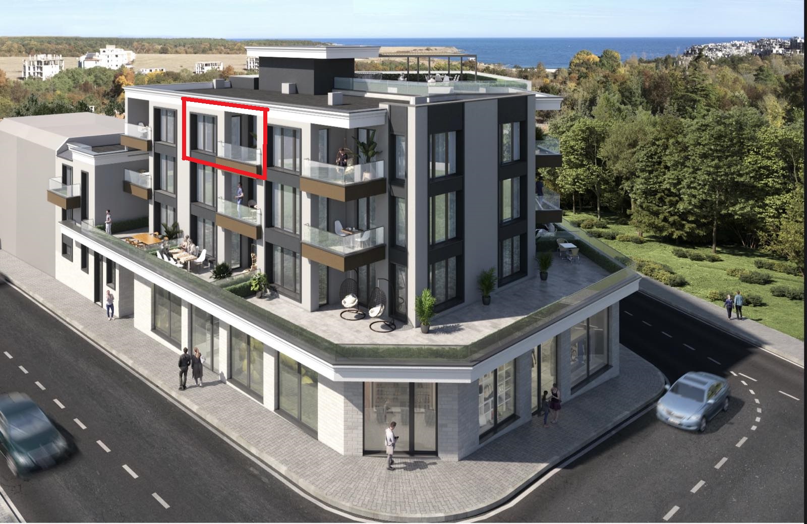 ПРОДАДЕНО – ДВУСТАЕН АПАРТАМЕНТ в гр. Царево